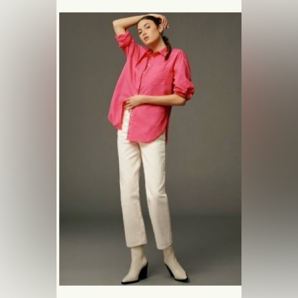 Tops - Anthropologie Bennett Buttondown shirt by Maeve - size large - NWT.